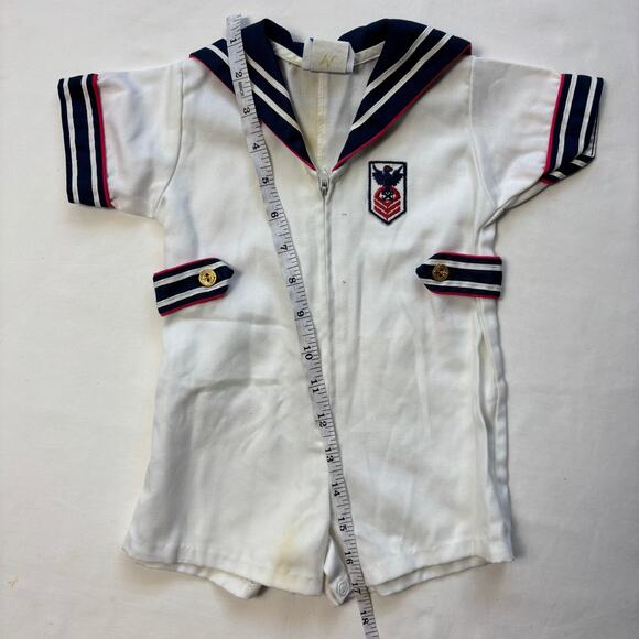 Vintage Sailor Romper 6-9 months - Picture 2 of 6